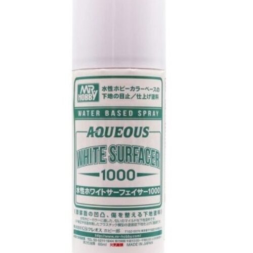 Aqueous Surfacer 1000 Spray (170 ml) Bianco  GUNZE B612