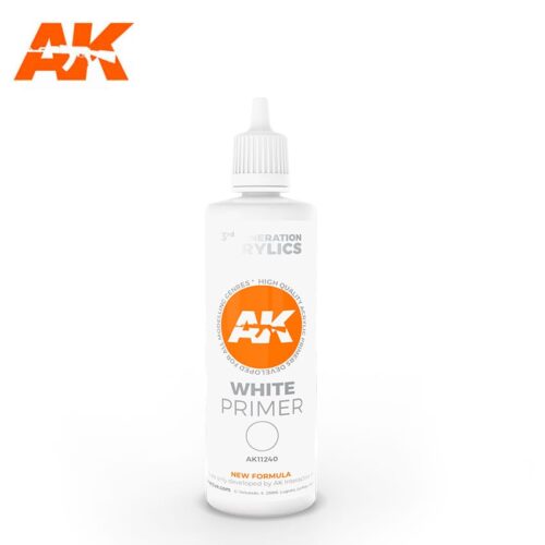 WHITE PRIMER 100ML AK INTERACTIVE AK11240