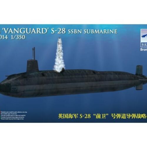 sottomarino BRONCO 1/350 NB5014 HMS-28 ‘Vanguard’ SSBN Submarine