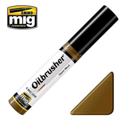 3508 FANGO SCURO OILBRUSHER AMMO MIG COLORE AD OLIO