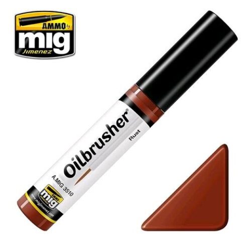 3510 RUGGINE OILBRUSHER AMMO MIG COLORE AD OLIO