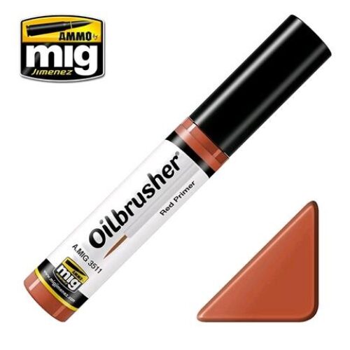 3511 ROSSO PRIMER OILBRUSHER AMMO MIG COLORE AD OLIO