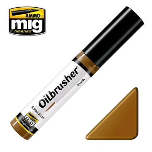 3514 TERRA OILBRUSHER AMMO MIG COLORE AD OLIO