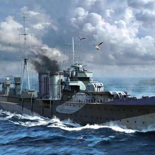 HMS Colombo scala 1:350 TRUMPETER 05363