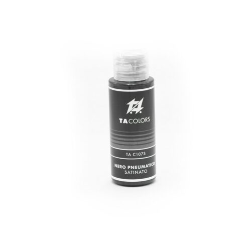 TA-C107S colore acrilico per modellismo 30ml NERO PNEUMATICO SATINATO TA Colors