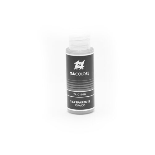 TA-C110M colore acrilico per modellismo 30ml TRASPARENTE OPACO TA Colors