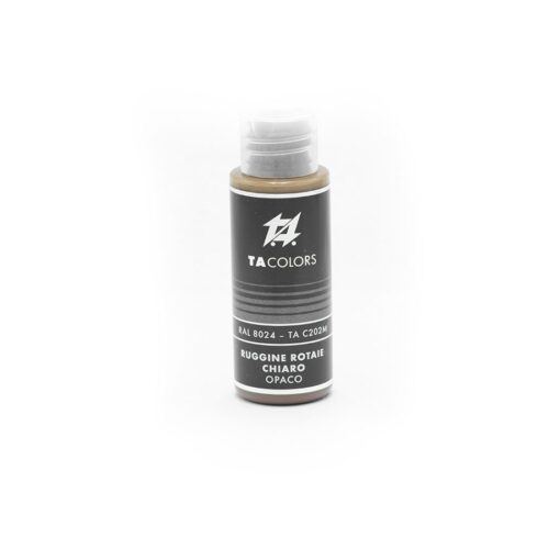 TA-C202M colore acrilico per modellismo 30ml RUGGINE ROTAIE CHIARO OPACO TA Colors