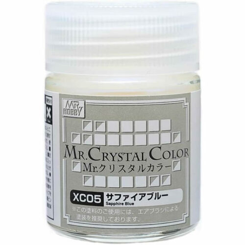 XC-05 Mr.Cristal Color Sapphire Blue (18 ml) Hobby Color Gunze colore acrilico modellismo