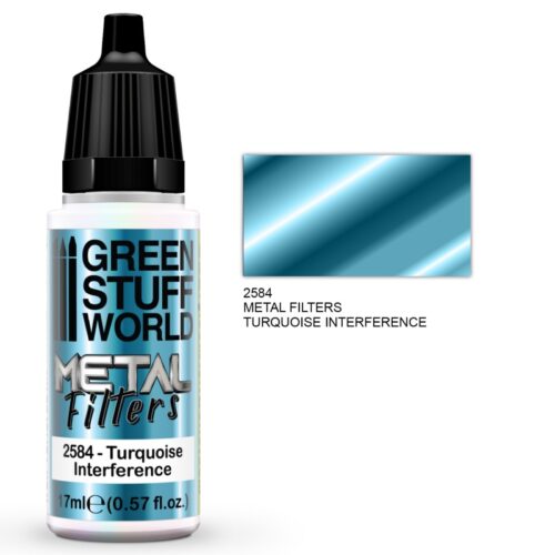 2584 Metal Filters – Turquoise Interference GREEN STUFF WORLD