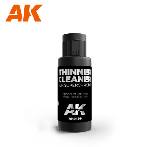 AK9199 THINNER SUPER CHROME 60ml AK INTERACTIVE