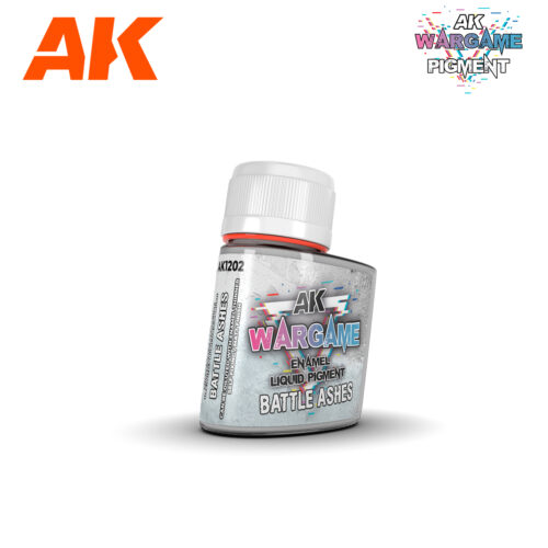 AK1202 BATTLE ASHES – ENAMEL LIQUID PIGMENT AK INTERACTIVE