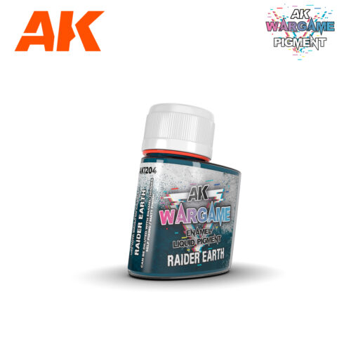 AK1204 RAIDER EARTH – ENAMEL LIQUID PIGMENT AK INTERACTIVE