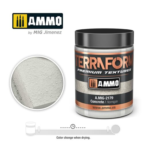 AMIG2179 Pasta Acrilica TERRAFORM Concrete  – 100ml AMMO MIG