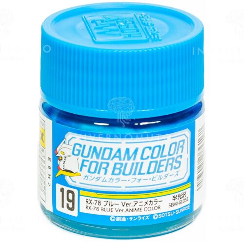 UG-19 RX-78 BLUE VER. vernice smalto Gundam color Lacquer Gunze Mister Color 10ml