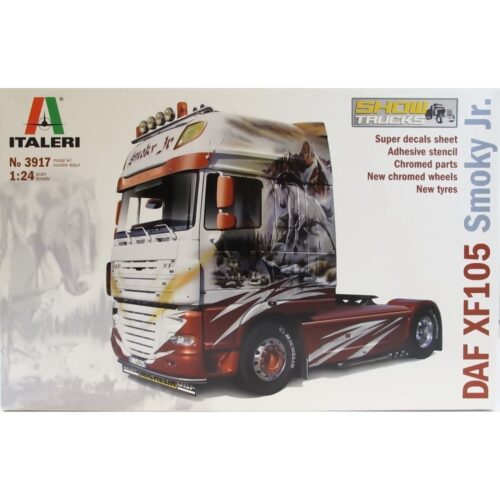 DAF XF 105 SMOKY JR. Camion Italeri 3917 scala 1:24