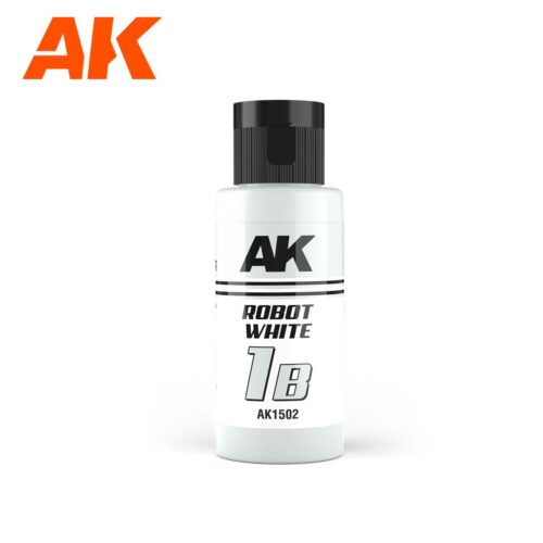 AK1502 DUAL EXO 1B – ROBOT WHITE 60ml AK INTERACTIVE