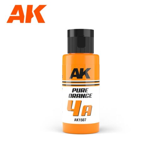 AK1507 DUAL EXO 4A – PURE ORANGE 60ml AK INTERACTIVE