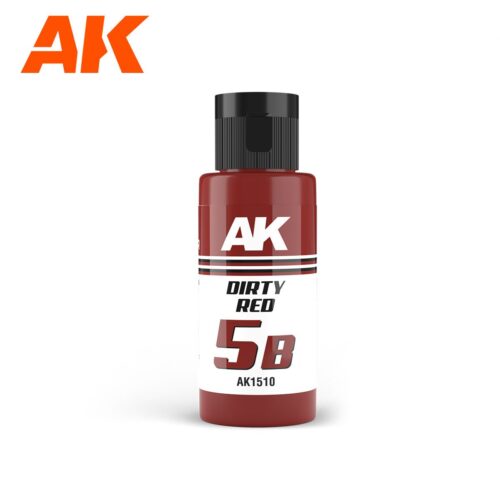 AK1510 DUAL EXO 5B – DIRTY RED 60ml AK INTERACTIVE