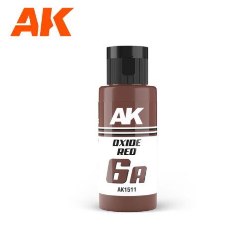 AK1511 DUAL EXO 6A – OXIDE RED 60ml AK INTERACTIVE