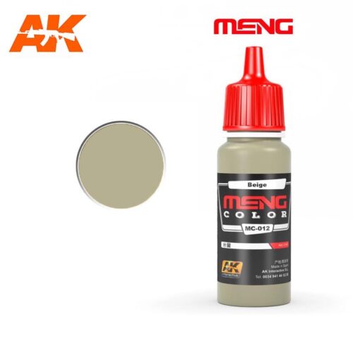 MC012 BEIGE 17ml MENG COLOR AK INTERACTIVE