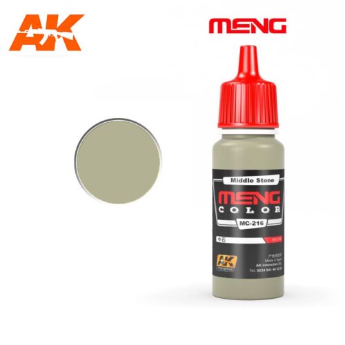 MC216 MIDDLE STONE 17ml MENG COLOR AK INTERACTIVE