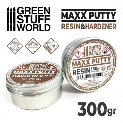 3412 MAXX PUTTY 300GR GREEN STUFF WORLD