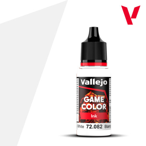 72082 Vallejo new Game Color INK – WHITE 18ml