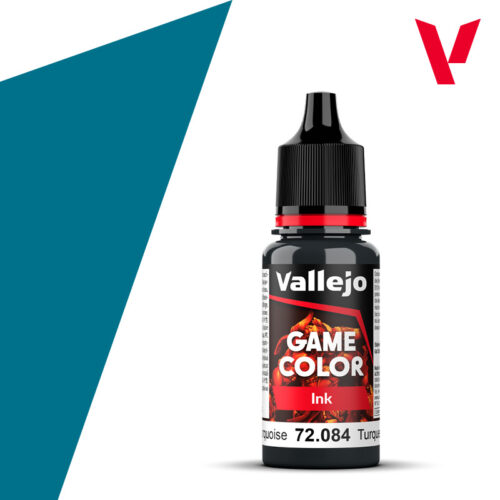 72084 Vallejo new Game Color INK – DARK TURQUOISE 18ml