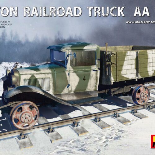 1,5 TON RAILROAD TRUCK AA TYPE scala 1:35 Miniart 35265