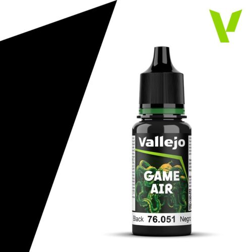 76051 Vallejo NEW GAME AIR – Black – 18ml