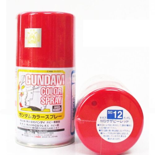 SG-12 Gunze Mr.Hobby Gundam Color Spray MS Sazabi Red  (Semi-Gloss)