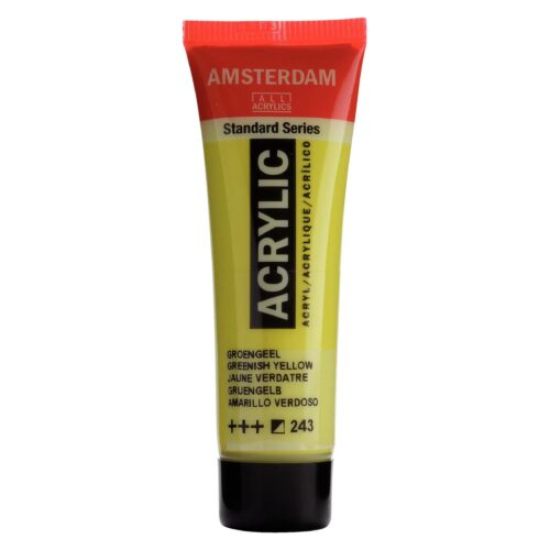 243 GREENISH YELLOW – ROYAL TALENS Colore Acrilico Amsterdam 20ml.