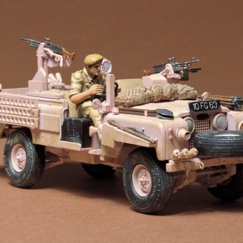 35076 British S.A.S. Land Rover Pink Panther  scala 1:35 TAMIYA