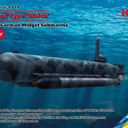 S.019 – U-Boat Type ‘Molch’ -scala 1:72 ICM