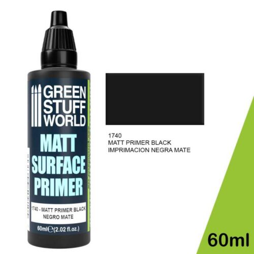 1740 MATT SURFACE PRMER NERO GREEN STUFF WORLD