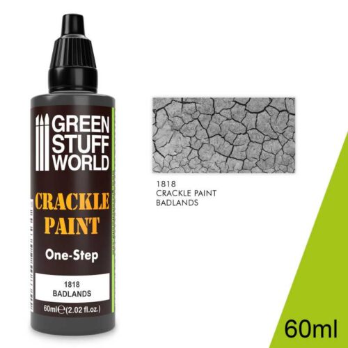 1818 Crackle Paint BADLANDS GREEN STUFF WORLD