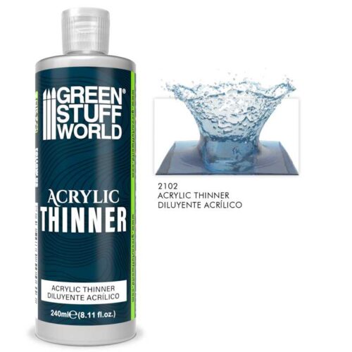 2102 ACRYLIC PAINT THINNER GREEN STUFF WORLD