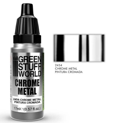 2454 GREEN STUFF WORLD  CHROME PAINT – CHROME