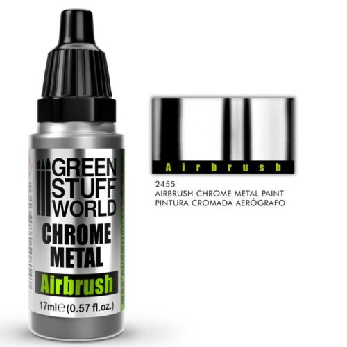 2455 GREEN STUFF WORLD  CHROME PAINT – CHROME AIRBRUSH