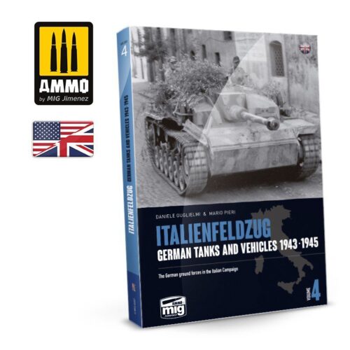 AMIG6267 ITALIENFELDZUG – German Tanks and Vehicles 1943-1945 Vol. 4 (English) – AMMO MIG