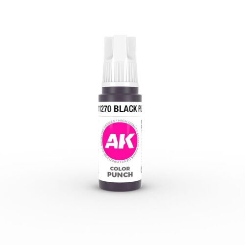 AK11270 3RD. COLOR PUNCH – BLACK PURPLE – 17ml colore acrilico per modellismo