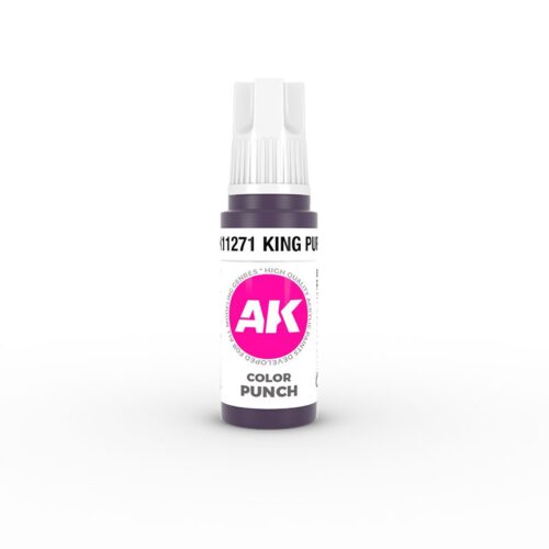 AK11271 3RD. COLOR PUNCH – KING PURPLE – 17ml colore acrilico per modellismo