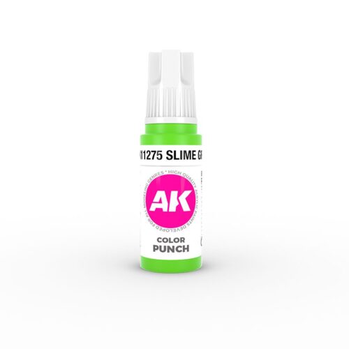 AK11275 3RD. COLOR PUNCH – SLIME GREEN – 17ml colore acrilico per modellismo