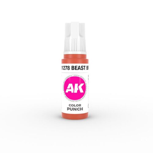 AK11278 3RD. COLOR PUNCH – BEAST BROWN – 17ml colore acrilico per modellismo