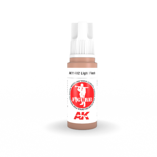 AK11402 3RD. FIGURE SERIES – LIGHT FLESH – 17ml colore acrilico per modellismo