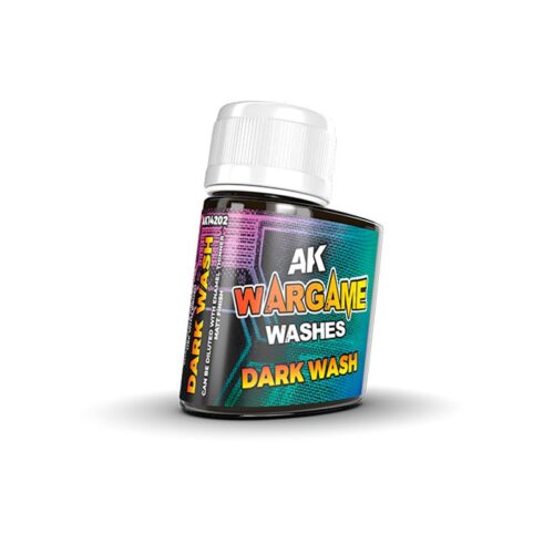 14202 WARGAME WASHES SERIES – AK INTERACTIVE – DARK WASH