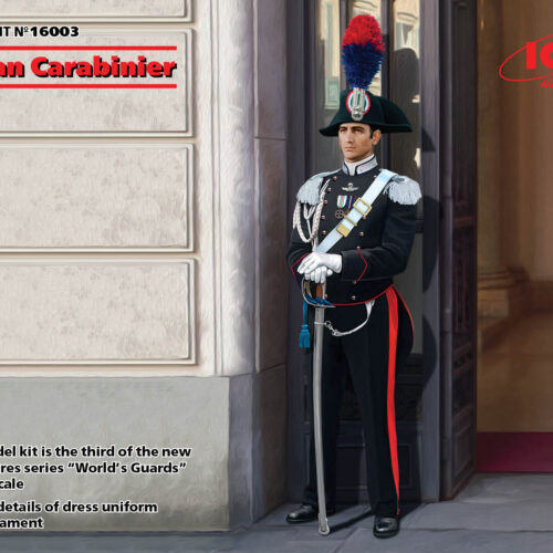 16003 Italian Carabinier scala 1:16 ICM