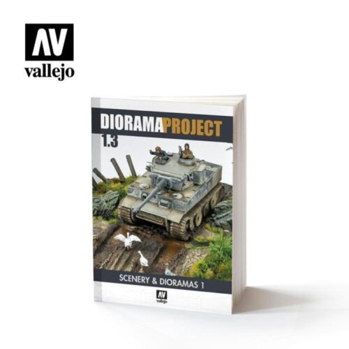 AV75049 Vallejo Publications Book Book: Diorama Project 1.3 Scenary & Diorama English