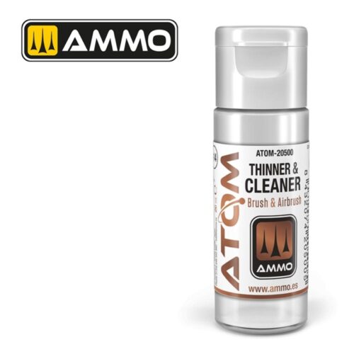 20500 – ATOM Thinner and Cleaner – 20ml. Ammo Mig