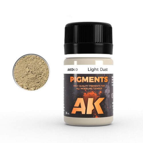 AK040 LIGHT DUST PIGMENT – PIGMENTO DE POLVO CLARO AK INTERACTIVE (35ML)